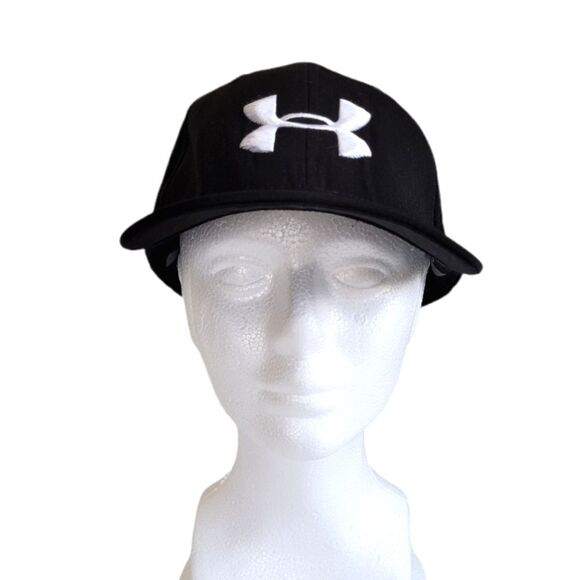 Under Armour Baseball Snapback Hat Black - Picture 1 of 10
